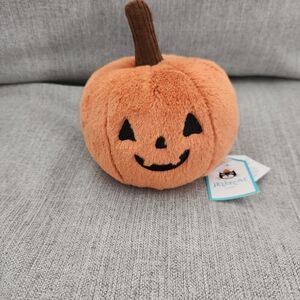 Jellycat Pumpkin Plush with Brown Stem